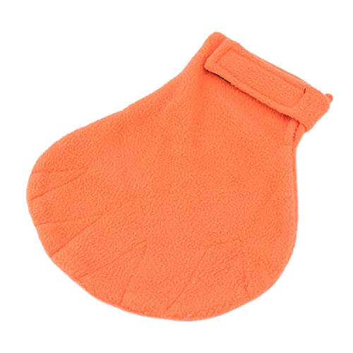 Qukaim Sugar Glider Handling Glove Sugar Glider Bonding Mitt, bissfester Handling Handschuh für Kleintiere für Zuckergleiter und Igel, beruhigender Handschuh, Orange von Qukaim