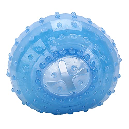 Qukaim TPR Cooling Pet Toys Pet Cooling Chew Toy, Bite-Resistant TPR Tething Toy for Dogs, Ball Type von Qukaim