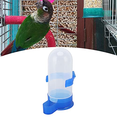 Qukaim Vogel-Wasser-Futterspender für Tauben, automatischer Vogelfutterspender, 800 ml Kapazität für Nymphensittiche, Papageien, Lovebirds Käfig von Qukaim