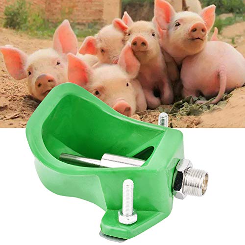 Qukaim Water Feeder Cow Sheep Pig Water Bowls, Farm Animal Water Supply, Feeding & Watering Supplies, Pet Water Feeder for Livestock, 5L Capacity, Plastic von Qukaim