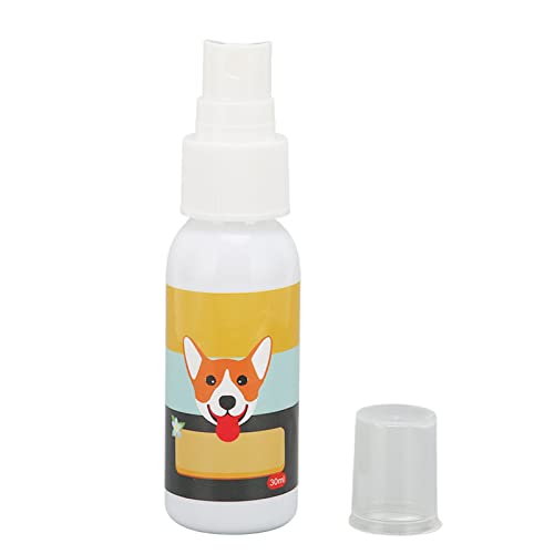 Qukaim Welpentoiletten-Trainingsspray, Haustier-Trainingshilfe, Spray, 30 ml, harmloses Hunde-Defäkations-Positionierungsspray für Welpen- und Katzentoiletten-Training, effektive Töpfchentrain von Qukaim