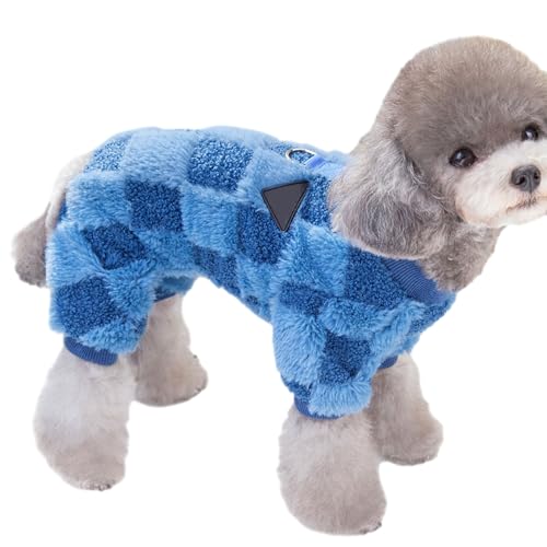 Qurygin Hunde-Fleecejacke | Warme vierbeinige Fleecejacke für Hunde | Hunde-Fleeceweste für kleine Hunde, Hundekleidung, Fleece-Hundepullover für kaltes Wetter von Qurygin
