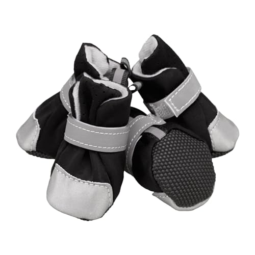 Qurygin Hundeschuhe für kleine Hunde | atmungsaktive Indoor-Hundeschuhe, verstellbare Dichtigkeit, leichte Hundeschuhe für Hartböden von Qurygin