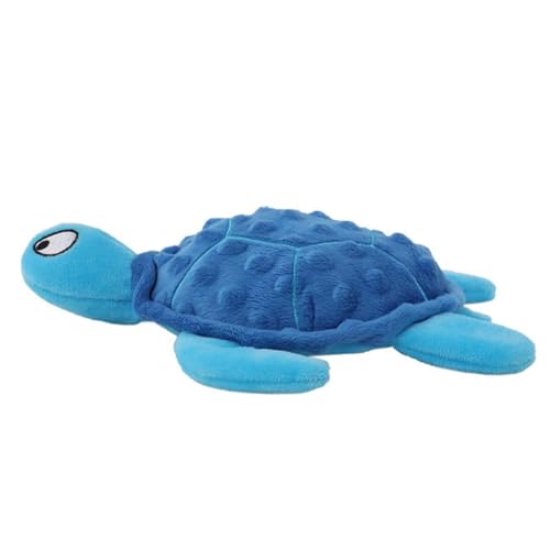 Qurygin Pet Plush Sound Toy, Sea Turtle Plush Squeaky Toys, Squeaky Dog Chewing Toy Dog Tething Toys for Puppy Medium von Qurygin