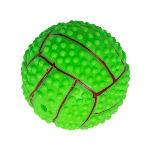 Qutalmi Hundepuzzle-Spielzeugball, Hundefutterspenderball | Quietschender Ball zum Zahnen, interaktives Hundespielzeug,Haustier-Stimulationsspielzeug, Welpenspielzeug, Ball-Futterspender für langsames von Qutalmi