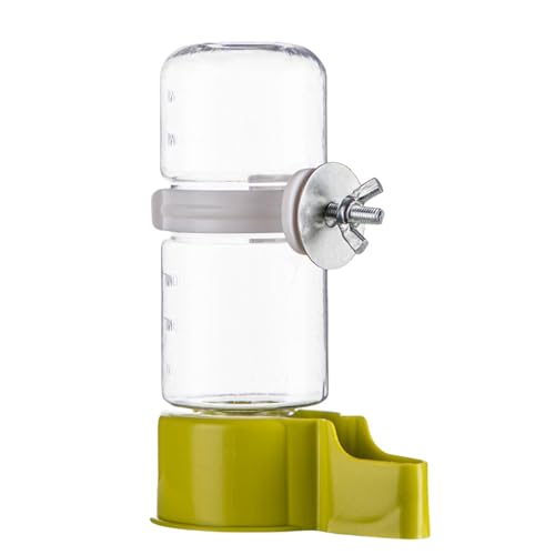Quzente Automatischer Vogelwasserspender, Vogelwasserspender für Käfig,Automatischer Wasserspender mit 140 ml großem Fassungsvermögen - Auslaufsicherer Wasserspender für Sittiche, Finken und Stare Quzente Automatischer Vogelwasserspender, Vogelwasserspender für Käfig,Automatischer Wasserspender mit 140 ml großem Fassungsvermögen - Auslaufsicherer Wasserspender für Sittiche, Finken und Stare von Quzente