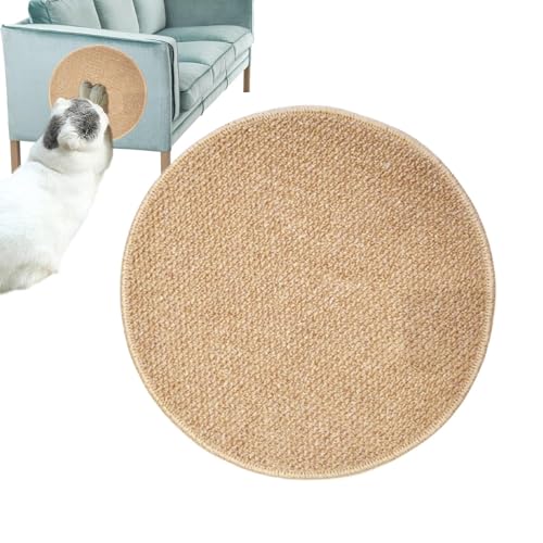 Quzente Sisal Cat Scratch Pad, Cat Nail File Scratcher | Natürliche Sisal-Haustierkratzer-Katzenkrallenpolster | Rutschfester, kratzfester Möbelschutz für Katzen, Sofas, Teppiche und Sofas im von Quzente