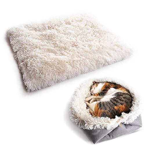 Deautie Katzenbett waschbar Katzen Bettchen - 61 x 51cm Katzen Bett, Zusammenklappbares Katzenbett, Katzenschlafplatz für Katzen oder kleine Hunde von Deautie