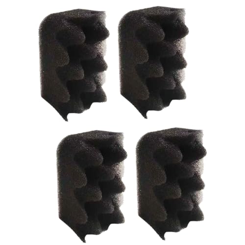 Qzbhct 4 Stück Bio-Schaum-Pads für Fluval 304 305 306 404 405 406 Kanister Filter Aquarium Filter Schwamm Ersatz von Qzbhct