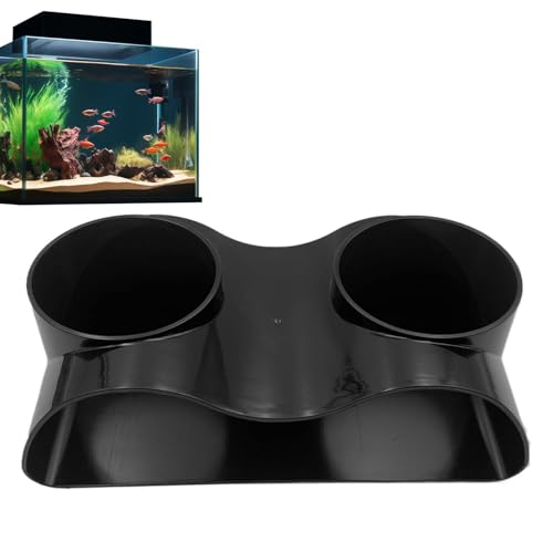 Aquarium Underground Cave, Hole Fish, Natural Curved Design, Secure Gravel Tunnel Shelter, Perfect for Betta, Shrimp, Small Aquatic Pets, Enhances Tank Aesthetic von Qzdtue