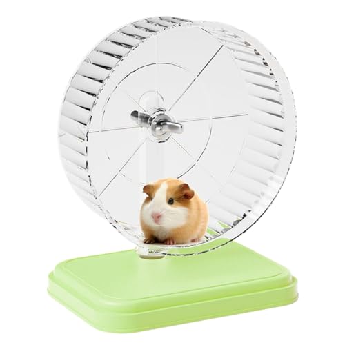 Hamster Running Wheel, Silent Hamster Running Wheel, Quiet Rotating Exercise Wheel with Double-Bearing, Small Animals Running Toy for Hamster, Exercise Wheel for Silent Play von Qzdtue