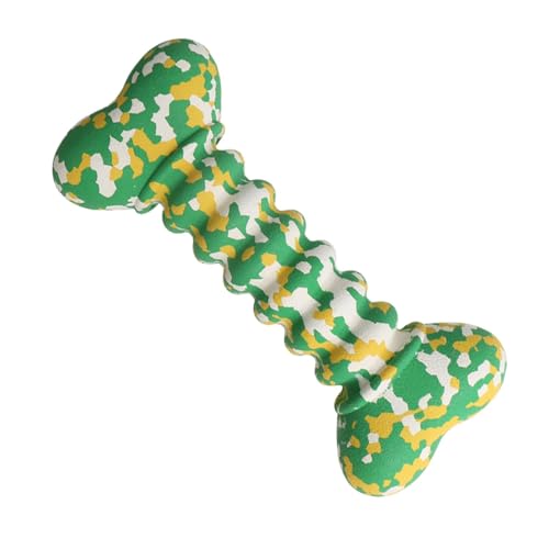 Hundespielzeug aus Gummi, Bone-Shaped Chew Balls, bite-resistant Dog Toys, interaktives Fetch-Spielzeug für Hunde, Teeth Cleaning Dog Chew Toy, Vibrant Dog Chew Balls, Puppy Training Toys, Dog Chew von Qzdtue