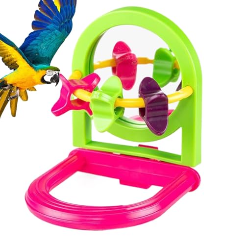 Parrot Intelligence Training Toy, Interaktives Vogelspielzeug, Parrot Zubehör, Lernspielzeug für Vogelkäfig, Papageienkäfig, Intelligenz-Spielzeug, interaktives Vogelspielzeug von Qzdtue