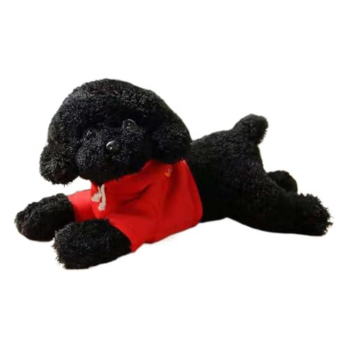 Qzdtue Cute Dog Stuffed Animal, 13.78 Inches Cartoon Puppy Toy, Soft Plush Dog Stuffed Animal for Kids, Bedroom, Sofa, Christmas, Thanksgiving, Huggable Plush Toy for Children, von Qzdtue