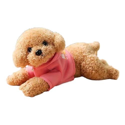 Qzdtue Cute Dog Stuffed Animal, 13.78 Inches Cartoon Puppy Toy, Soft Plush Dog Stuffed Animal for Kids, Bedroom, Sofa, Christmas, Thanksgiving, Huggable Plush Toy for Children, von Qzdtue