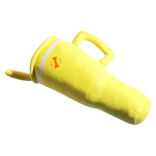 Qzdtue Squeaky Stuffed Dog Toys, Water Cup Dog Toy, Soft Kaugummi für Hunde, bequemes Kaugummi für Hunde, 30 x 14 x 9 cm / 11,81 x 5,51 x 3,54 Zoll für große Hunde, Puppies, kleine Hunde, mittelgroße von Qzdtue