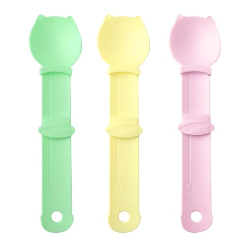 Squeeze Cat Strip Spoon, Cat Food Spender Spoon for Treats, Practical Pet Accessory for Familien und Cat Lovers, Convenient Cat Strip Squeeze Spoon for Easy Feeding, Cat Strip Squeeze Spoon von Qzdtue