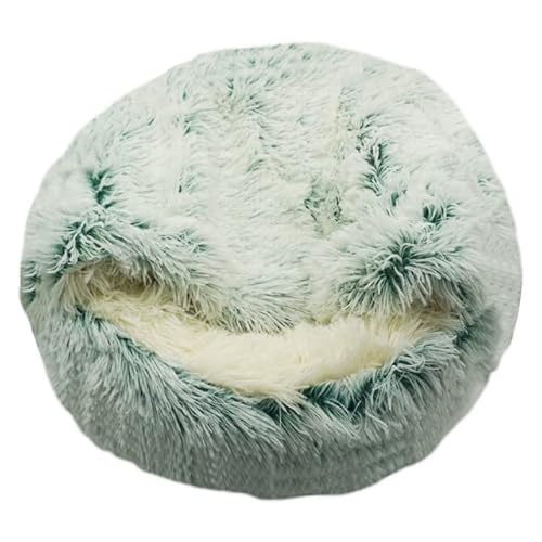 1Pcs Winter 2 In 1 Katze Bett Runde Warme Haustier Bett Haus Lange Plüsch Hund Bett Warme Schlafsack Sofa Kissen Nest Für Kleine Hunde Katzen Kätzchen von RAEF