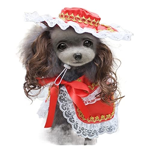 RARIDA Halloween Pet Costum HeimtierbedarfHaustierkleidungLustige AlternativeHaustierkleidungClothing (Color : B, Size : M) von RARIDA