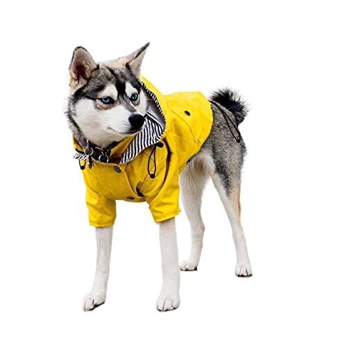 RARIDA Pet Dog Raincoat Hund Regenmantel Haustier Hund Mantel Wasserdichte Jacke Haustier Mode Kleidung Für kleine mittelgroße große Hunde Katzen Hund Sport Hoodies Popa Perro von RARIDA