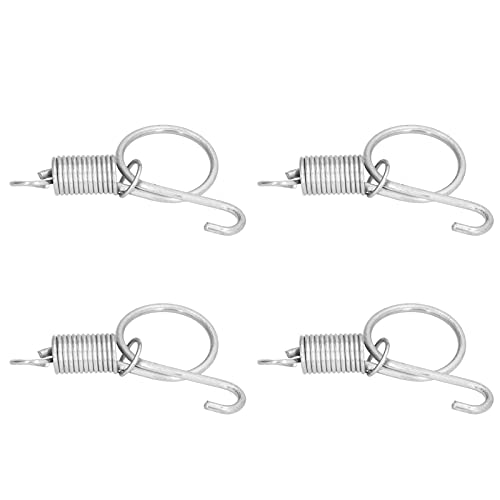 Spring Cage Door Hook High Elasticity Metal Finger Spring Latch Hook for Fixing Pet Cage Door Spring for Farming Equipment for Various Animal Cages (Small Spring Cage Door Hook) von RASTKY