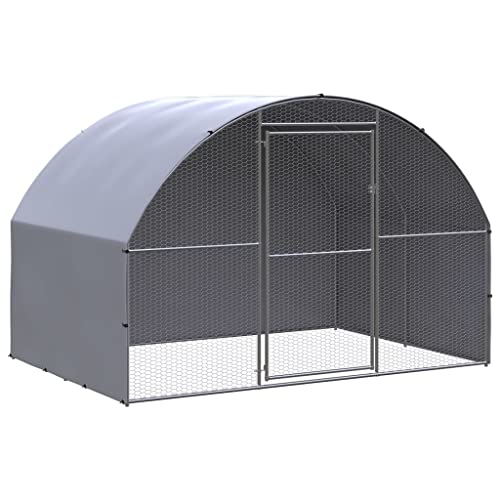 Pet Supplies-Outdoor Hühnerstall, 3 x 2 x 2 m, verzinkter Stahl von RAUGAJ