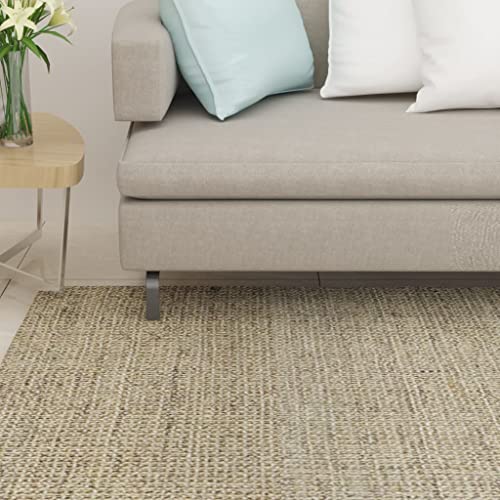 Pet Supplies Sisal Teppich für Kratzbaum, 80 x 250 cm, Taupe von RAUGAJ