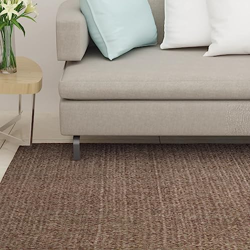 Pet Supplies Sisal Teppich für Kratzbaum, 80 x 350 cm, Braun von RAUGAJ