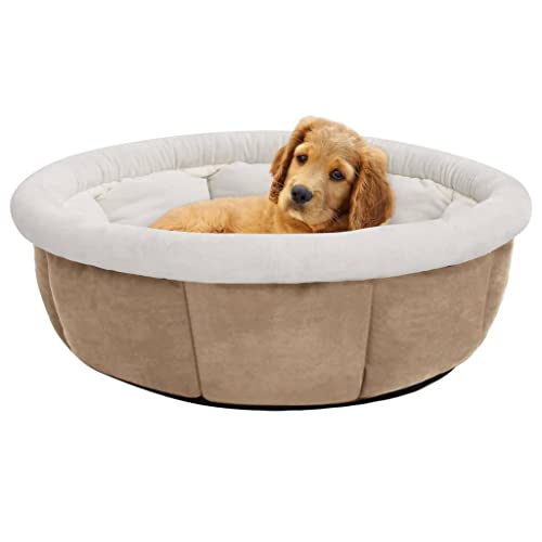 RAUGAJ Hundebett 59x59x24cm beige Artikelfarbe beige von RAUGAJ