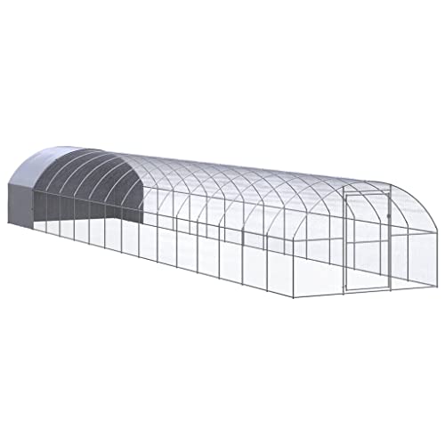 RAUGAJ Pet Supplies-Outdoor Hühnerstall 3x16x2 m verzinkter Stahl Tiere & Haustierbedarf von RAUGAJ