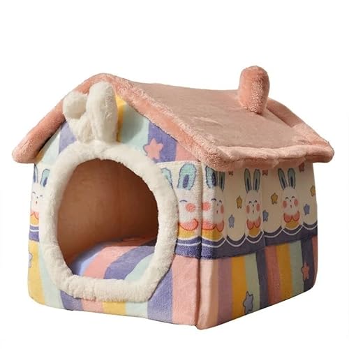 Abnehmbare geschlossene Hundehütte, abnehmbare, warme und Bequeme Sofahütte, faltbares Katzenbett for Haustierbedarf (Color : H, Size : S-3.5 kg pet) von RC-BKKXXEAV