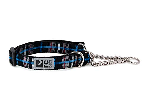 RC Pets Martingale Trainingshalsband, 2,5 cm, mittelgroß, Schwarz von RC Pet Products