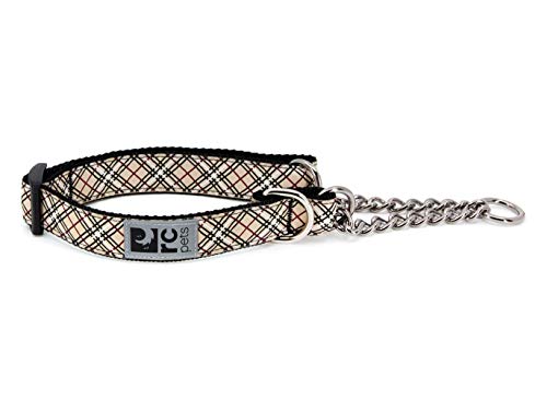 RC Pet Products 3/4-Zoll Training Martingale Hundehalsband, Reflektierendes Signatur-Etikett, Weiches Qualitätsgewebe, Vernickelter D-Ring, Größe M (22,9-35,6 cm), Mittlere Rassen, Hunde von RC Pet Products