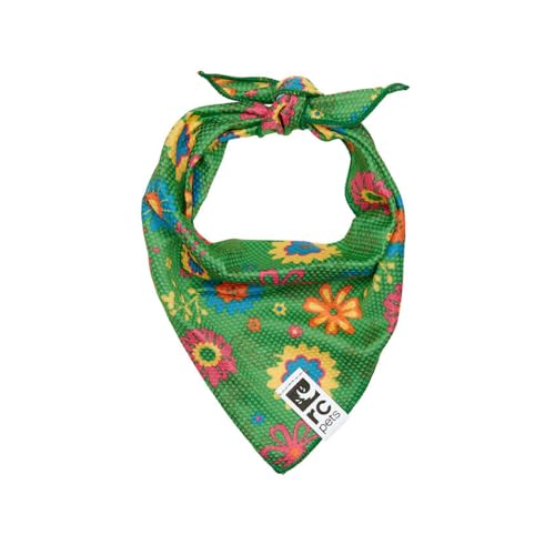 RC Pet Products Zephyr 70003138 kühlendes Bandana, Größe S / M, Frühlingsblumen-Design von RC Pet Products