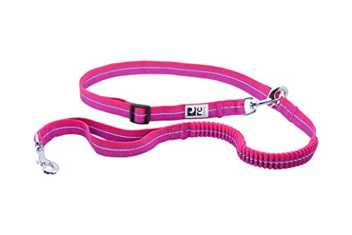 RC Pets Bungee Active Hundeleine, Freisprecheinrichtung, 4-in-1 Hundeleine, Maulbeere/Azalea von RC Pet Products