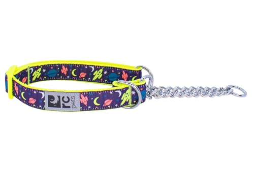 RC Pets Martingale-Hundehalsband, 1,6 cm, Größe XS, Weltraum von RC Pet Products