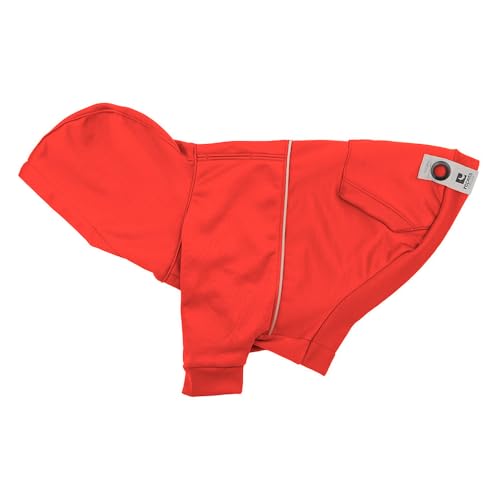 RC Pets Revolve Hunde-Kapuzenpullover für kaltes Wetter, Größe XXS, Goji Berry von RC Pet Products