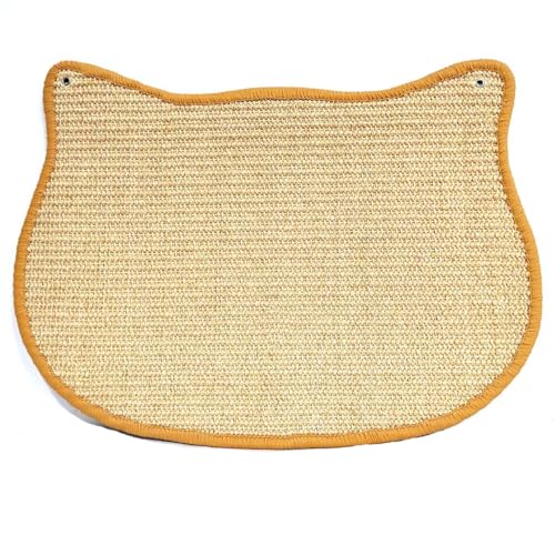 Ready To Pets Katzen-Kratzmatte Herzform, Sisal-Teppich, mit Klettbändern für Boden und Wand (CAT A) von Ready To Pets