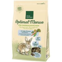 REAL NATURE „Optimal Menue“ für Zwergkaninchen 1,5 kg von REAL NATURE