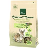 REAL NATURE „Optimal Menue“ für Zwergkaninchen 1,5kg von REAL NATURE