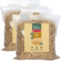 REAL NATURE Goldenes Stroh 2x2 kg von REAL NATURE