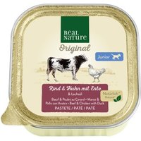 REAL NATURE Junior Rind & Huhn mit Ente 34x100 g von REAL NATURE