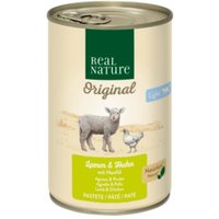 REAL NATURE Light Huhn & Lamm 6x400 g von REAL NATURE