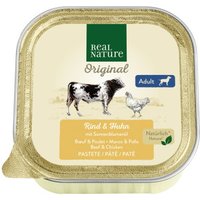 REAL NATURE Nassfutter Hund, Adult, Huhn und Rind 34x100 g REAL NATURE Nassfutter Hund, Adult, Huhn und Rind 34x100 g von REAL NATURE