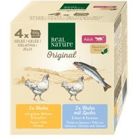 REAL NATURE Original Adult Gelée Mixpaket 4x100 g von REAL NATURE