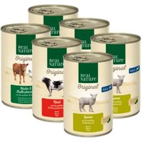 REAL NATURE Original Adult 6x400 g Mixpaket 2 von REAL NATURE