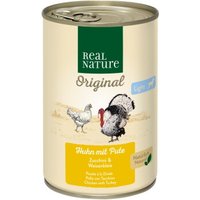 REAL NATURE Light Nassfutter Hund, Adult, Huhn mit Pute 24x400 g REAL NATURE Light Nassfutter Hund, Adult, Huhn mit Pute 24x400 g von REAL NATURE