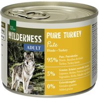 REAL NATURE WILDERNESS Nassfutter für Hunde Adult Pure Turkey 6x200 g von REAL NATURE