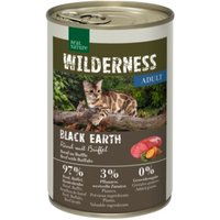 REAL NATURE WILDERNESS Adult Black Earth Rind & Büffel 6x400 g von REAL NATURE