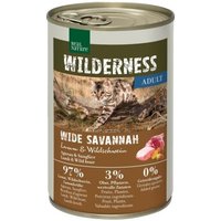 REAL NATURE WILDERNESS Adult Wide Savannah Lamm & Wildschwein 6x400 g von REAL NATURE